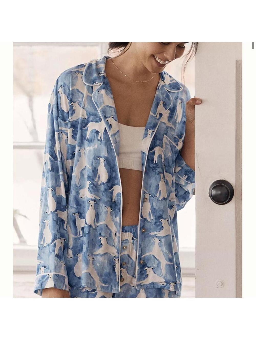 Anthopologies The LyreBird ModaLuxe Pajama set